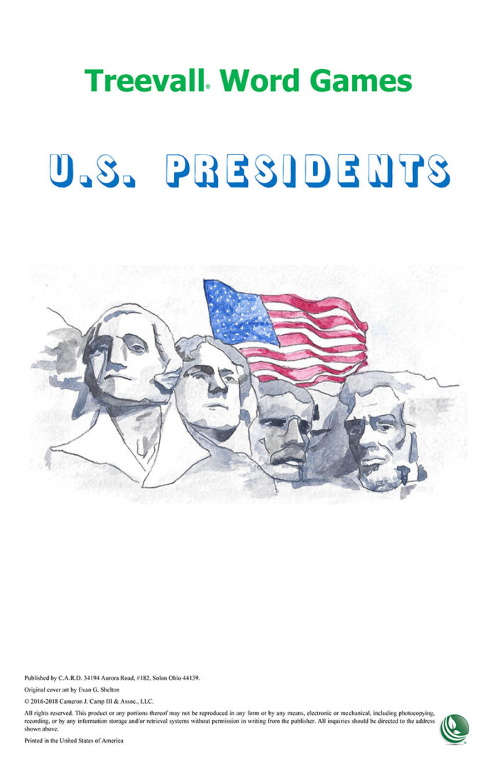 Treevall™ Word Game – U.S. Presidents